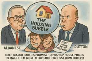 Both Parties Promise to Push Up House Prices to Make Them More Affordable for First Home Buyers